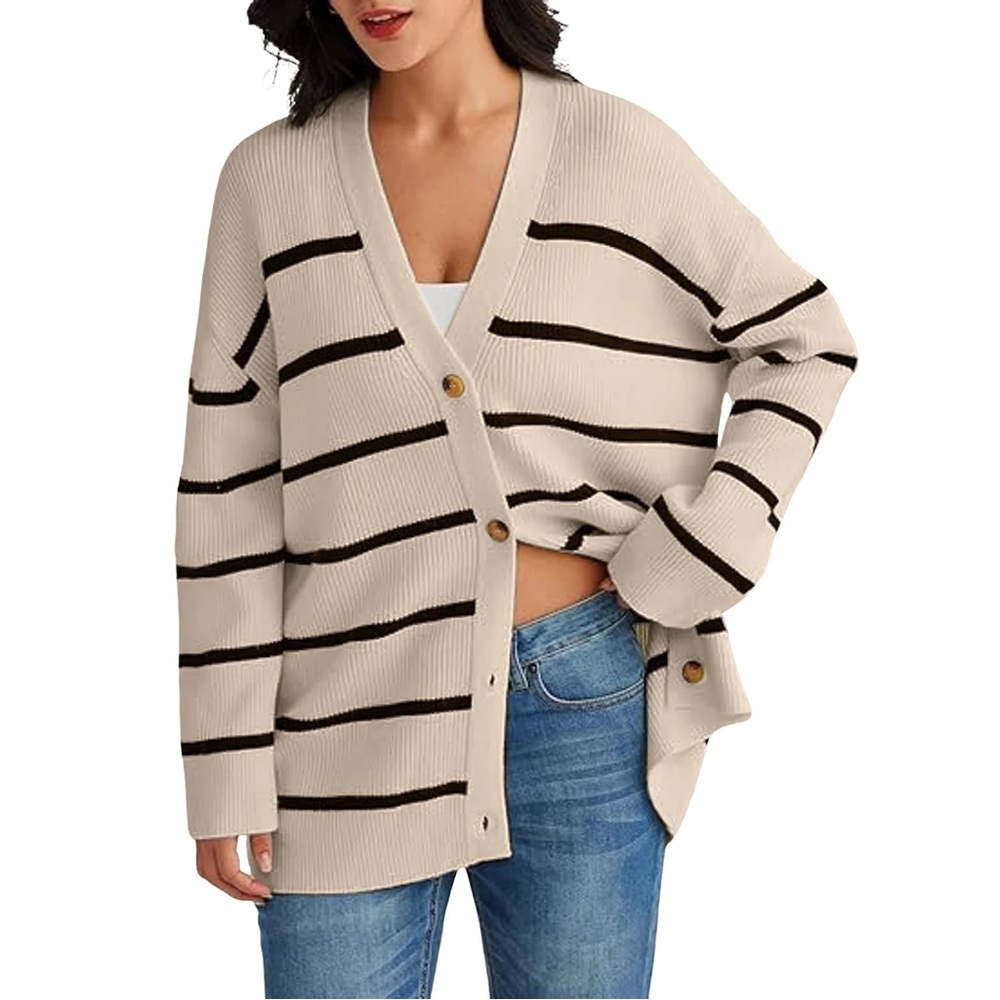 LILLUSORY Women Oversized Cardigan Sweater
